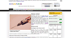 Desktop Screenshot of chaineo.fr