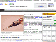 Tablet Screenshot of chaineo.fr